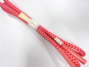 未使用品　正絹　手組帯締め